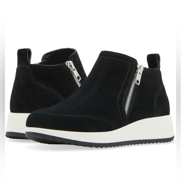 Blondo Shoes - Blondo Waterproof Women's Ellorie Black Suede Ankle Boots Sneakers Size 6